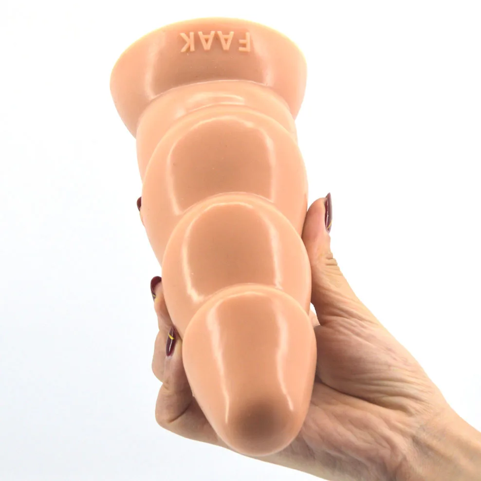 FAAK silicone huge dildo with suction cup giant anal plug big dong 2018 new sex products masturbate toys for women sex shop