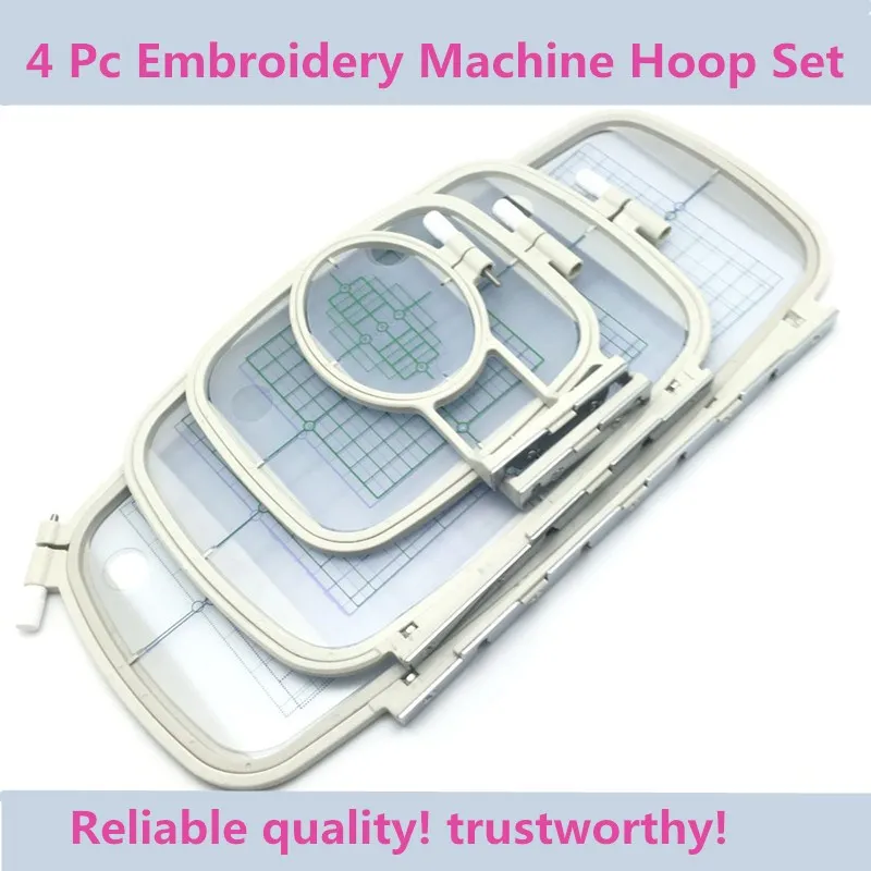 Hot Sell Sewing Embroidery Hoops Embroidery Machine Accessories Frames Set for Brother PE-700, PE-700II, PE-750D, PC-6500,