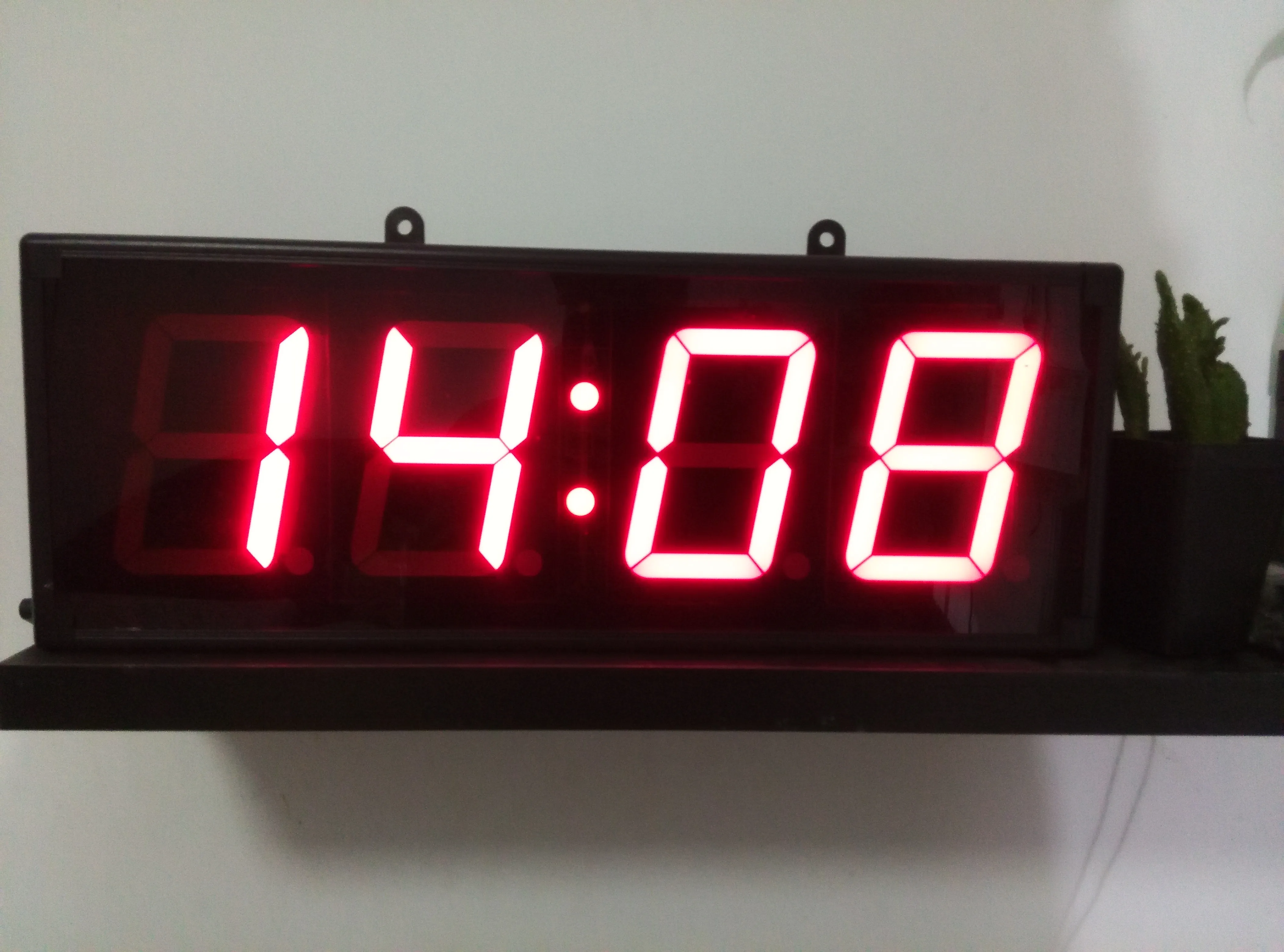 4 นิ้วหลอดดิจิตอลขนาดใหญ่ Digital Display 40.5X12 เซนติเมตร Modbus จอแสดงผลรองรับ 485 การสื่อสาร RTU โหมด