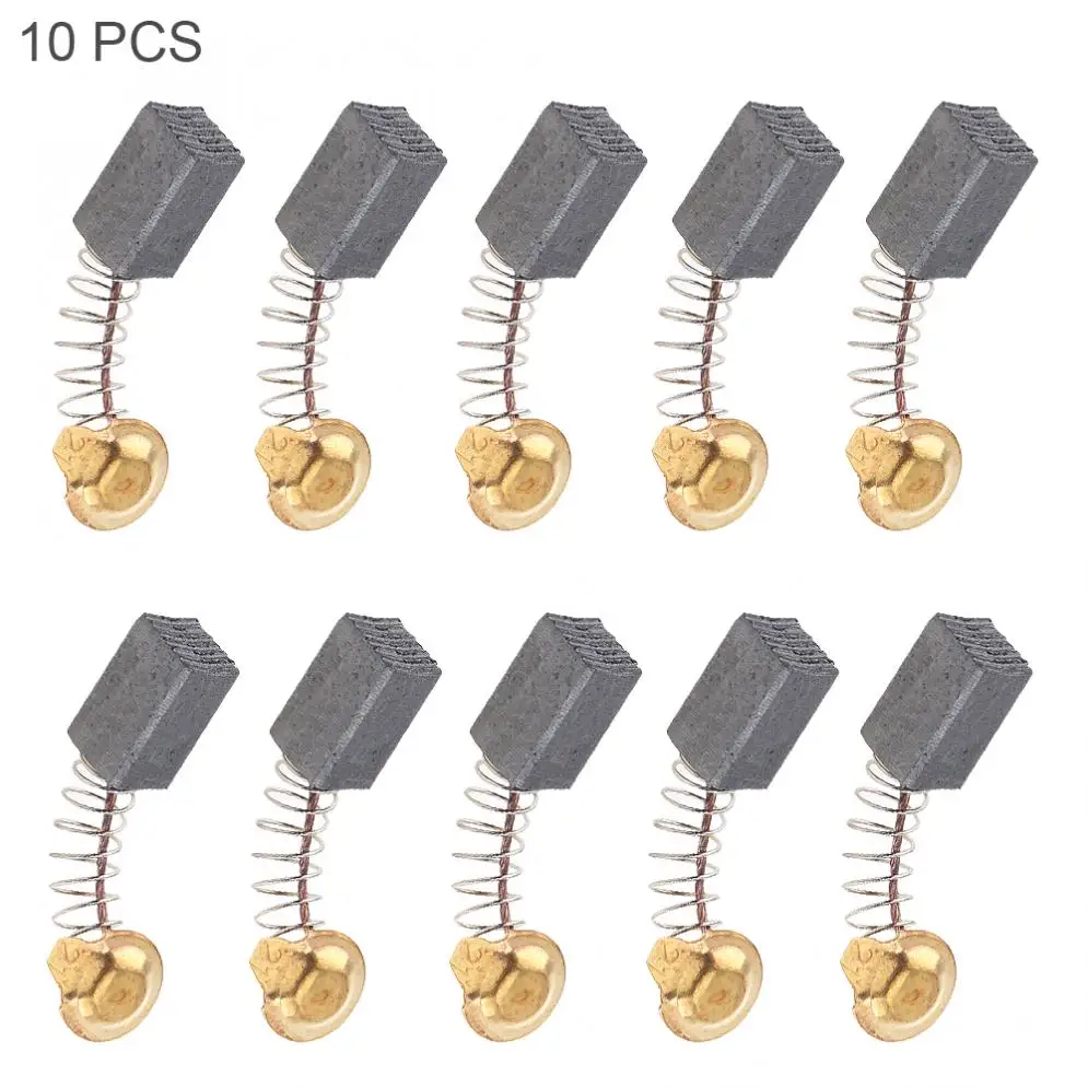 10pcs/lot Mini Drill Electric Grinder Replacement Carbon Brushes with for Electric Drill / Electric Mill Machine