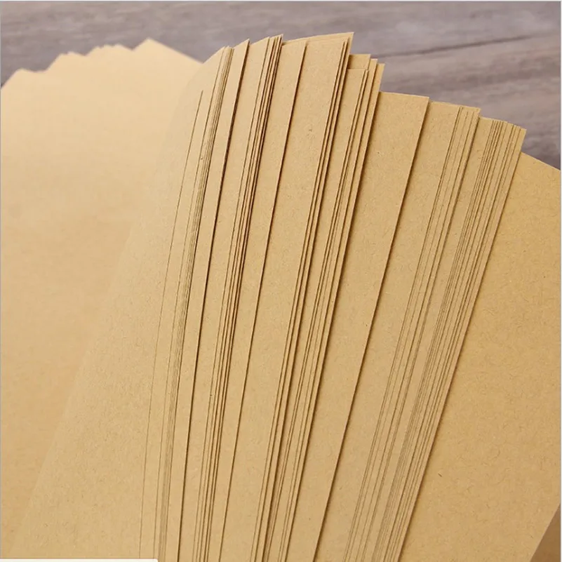 A3 Kraft Paper DIY Handmade Card Making Craft Paper DIY Thick Paperboard Cardboard 70-260gsm 20pcs High Quality