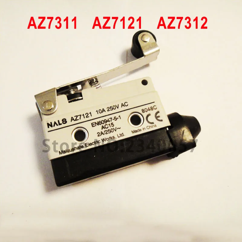 Micro Limit Switch AZ7311 AZ7121 AZ7312  7100 7166 Travel switch 10A 250VAC Silver contact