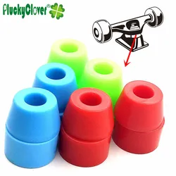 4pcs/lot Skateboard PU Bushings 90a High Rebound Elastic Longboard Dance Fish board Truck Absorber Bushing Cone Bridge Cushions