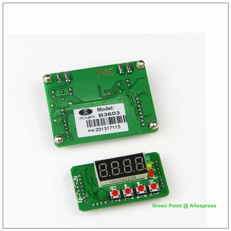 JUNTEK-fuente de alimentación DC-DC BUCK3603, Control Digital, módulo de voltaje reductor ajustable, 36V, 3A, cargador de 108W
