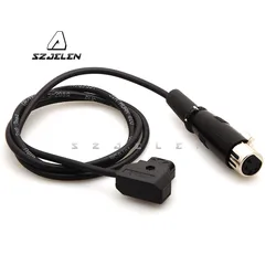 D-Tap Male to Female 4-Pin XLR Cable for Power Supply Battery Adapter