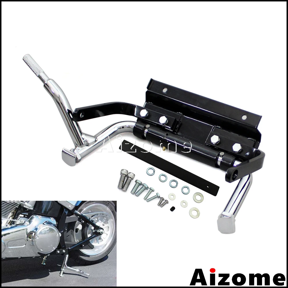 Motorcycle Adjustable Center Stand For Harley Touring Road King Road Glide Electra Glide Ultra Classic 1999-2005 2006 2007 2008