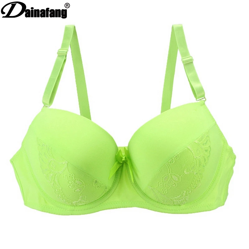 New Sexy Full Cup Push Szie Lingerie Fashion Womens Solid Underwear Adjustment Drag Hook and Eyes Female Casual Ladies Bras