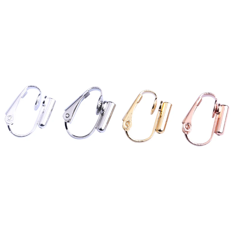 UNNAIER Clip On Earrings For Women,Earring Findings For Diy Jewelry Making Accessories Materials,Ear Stud Conversion Ear Clip