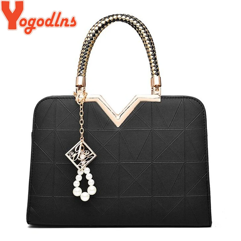 Yogodlns New Summer Female Handbag Women Multi-Pocket Zipper Shoulder Bag PU Leather Women Crossody Bag Famous Brand Purse