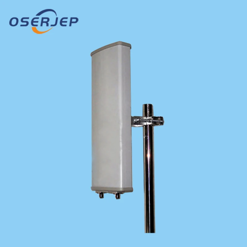 2G 3G 4G 700-2700MHz هوائي لوحة التصحيح في الهواء الطلق 8dbi مزدوج النطاق Mimo هوائي محطة قاعدة هوائي #1