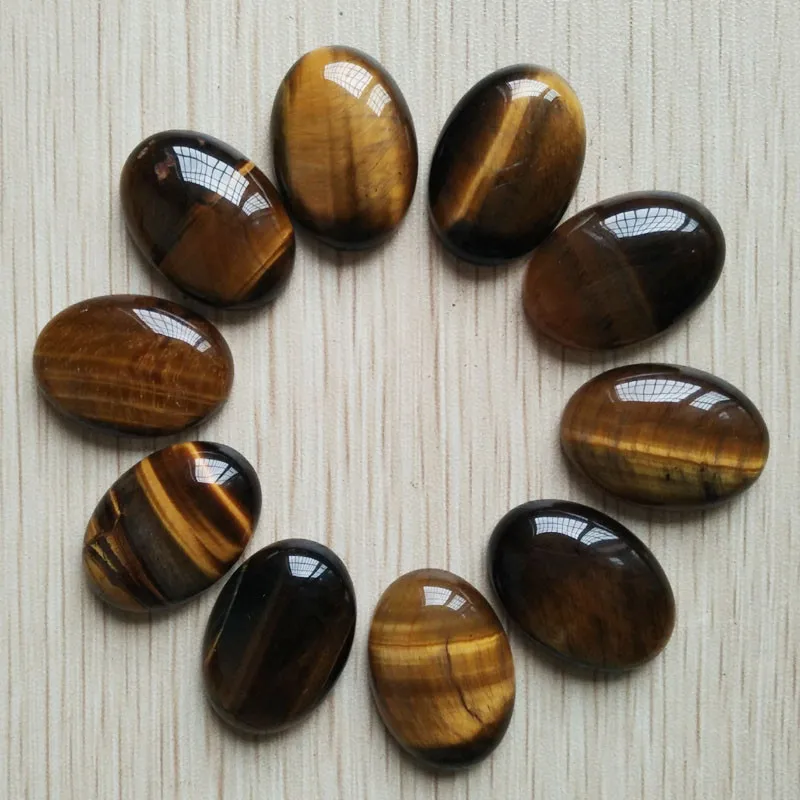 Wholesale 16pcs/lot 18x25mm assorted natural stone mixed Oval CAB CABOCHON red onyx Tiger eye stone teardrop beads free shipping