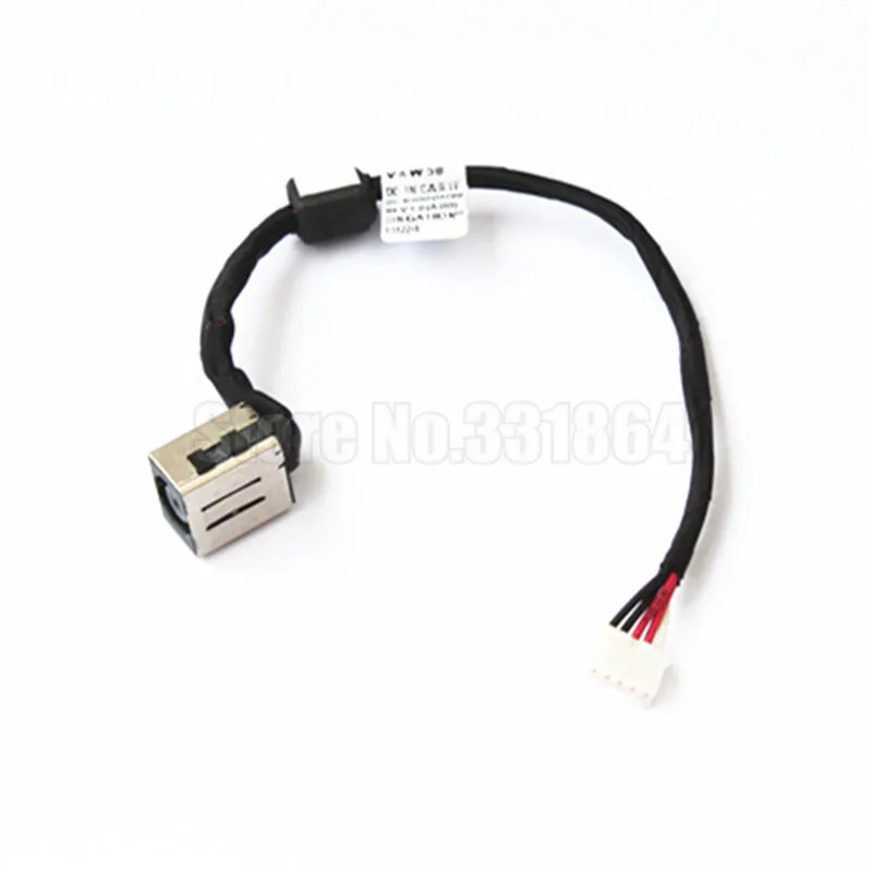 AC DC Power Jack Plug Socket Cable Harness for Dell Latitude 15 5000 E5540