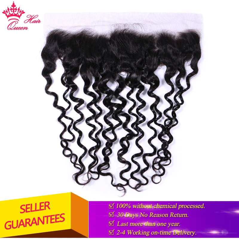 Malaysian Water Wave Lace Frontal Closure Pre Plucked With Baby Hair Virgn Human Raw Hair Closure Queen Hair Products