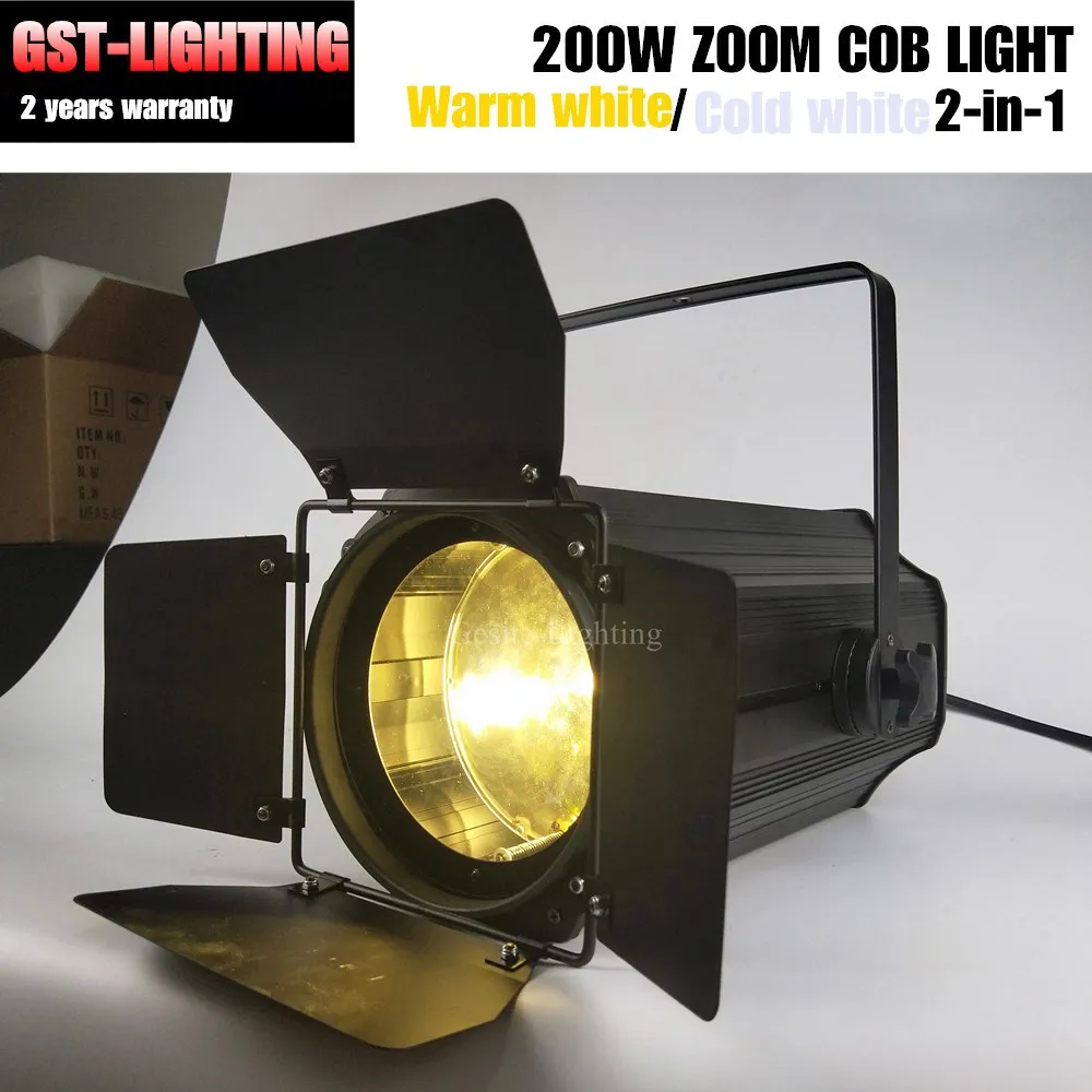 

4pcs/lot Top Sell LED Par 200W Light Zoom Function 5-50 professional Stage Dj