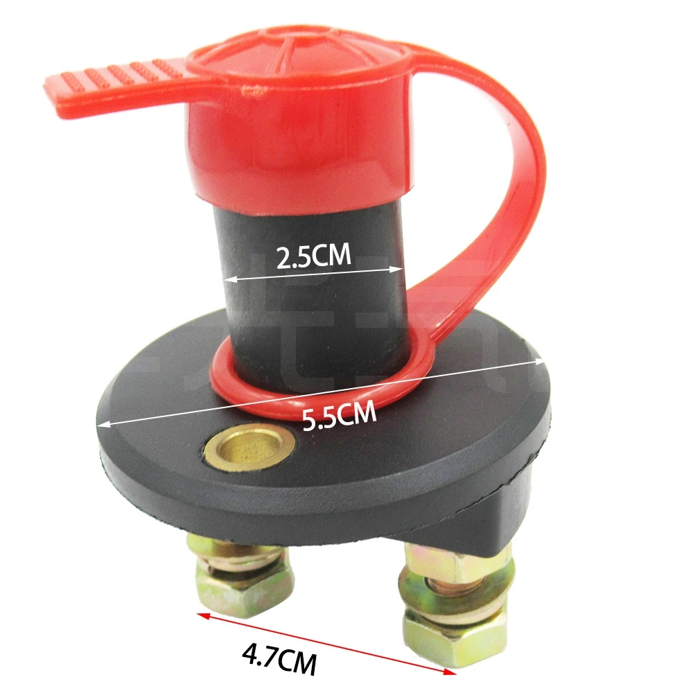 

Factory Direct 12V CAR TRUCK BATTERY ISOLATOR DISCONNECT CUT OFF POWER KILL SWITCH apply for UNIVERSAL AUTOMOTIVE 124V M8