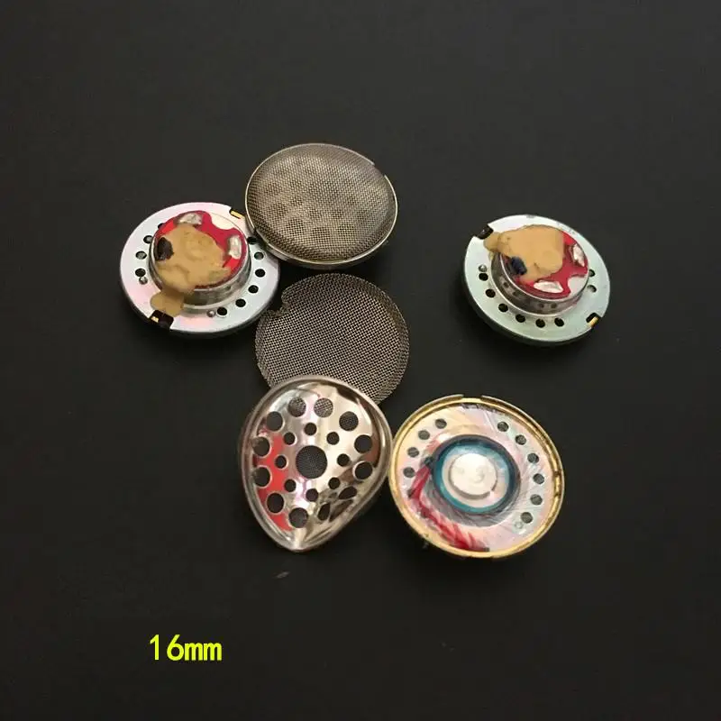 16mm speaker unit original old driver 16ohms 4pcs