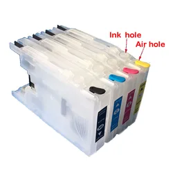 einkshop LC11 LC16 LC38 LC61 LC65 LC67 LC980 LC1100 LC985 refill Ink Cartridge for Brother DCP- J140W DCP-145C DCP-165C 185C