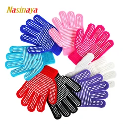 Nasinaya Figure Skating Competition Training Children's Gloves Adult Magic Knitted Gloves Elastic Warm Snow Protective Hands