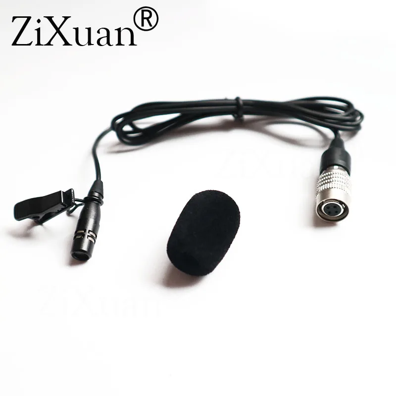 

Lapel Tie Clip On Lavaliar Microphone For Audio Technica ATW T1001 T1000a T310b T210a Wireless Microphone System Bodypack