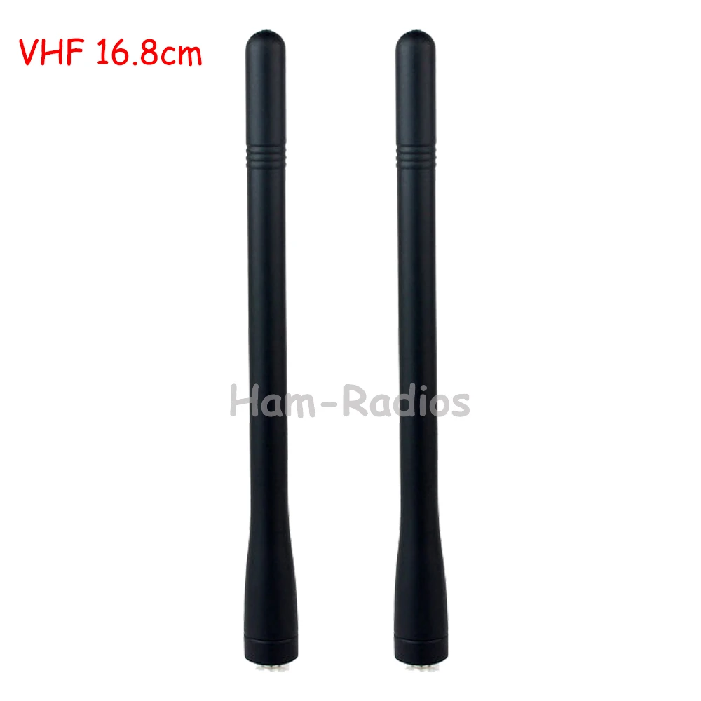 

2Pcs Walkie Talkie VHF 136-174MHz Antenna SMA Female for Kenwood TK2217 TK2107 TK2106 TK2100 TK2140 Two Way Radio Antenna