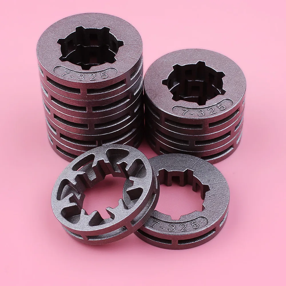 .325 7 Teeth Mini Spline 10pcs/lot Sprocket Rim For Stihl MS270 MS271 MS280 MS290 MS310 MS311 MS390 MS391 Chainsaw ID 17mm