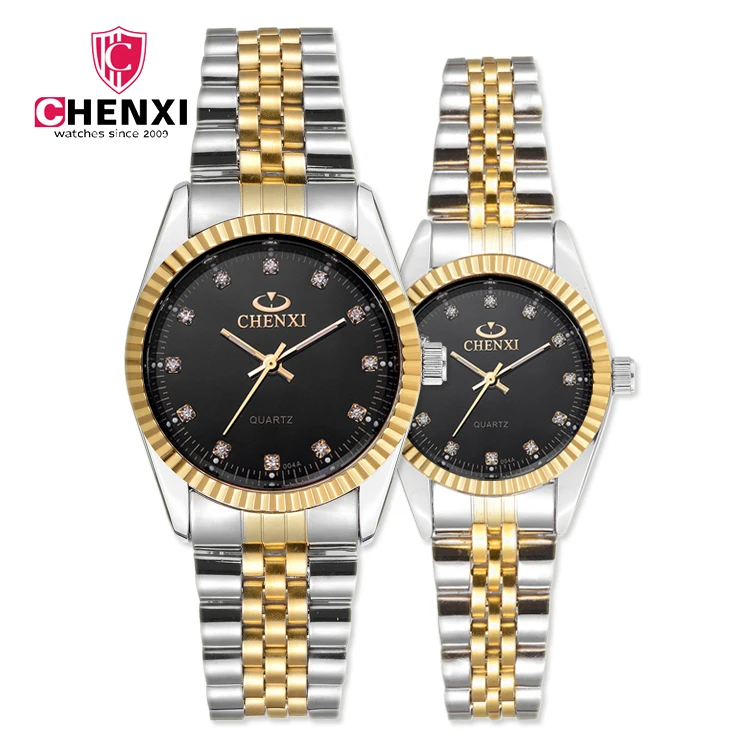 CHENXI Marke Luxus Edelstahl Analog Display Datum Männer Quarz Männlichen Business Kalender Kleid Handgelenk Uhren relogio masculino