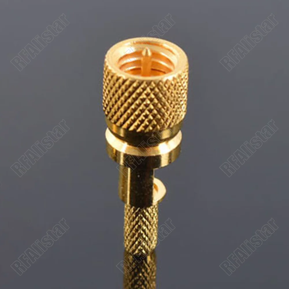 10 Pieces Connector L5 Microdot 10-32UNF Male Plug For RG174 RG316 RG188,LMR100 Cable For Ultrasonic Flaw Detector