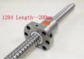 

Acme Screws Diameter 12 mm Ballscrew SFU1204 Pitch 4 mm Length 200 mm with Ball nut CNC 3D Printer Parts