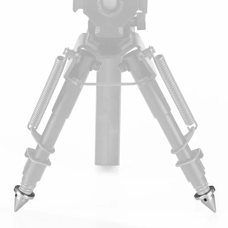 E.T Dragon Tactical 304 stal nierdzewna uniwersalny Harris Bipod Spike Feet akcesoria zamienne do dwójnogi GZ33-0226