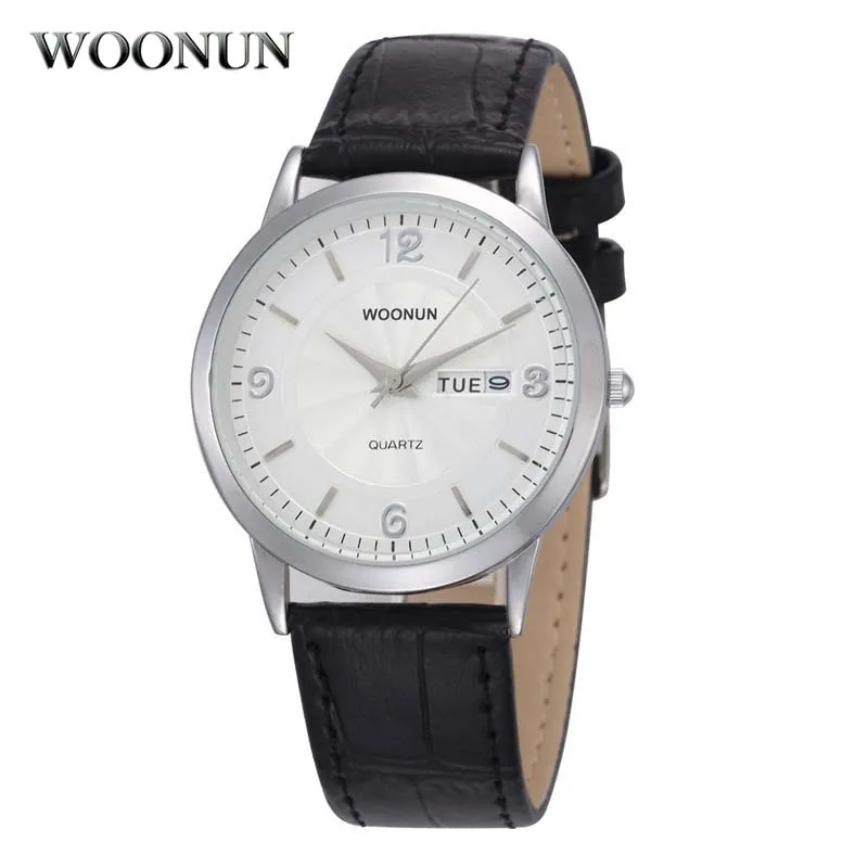 Man Watch 2022 Luxury Men Gold Watches Genuine Leather Date Day Quartz Watch Ultra Slim Watches Men Business Watch montre homme