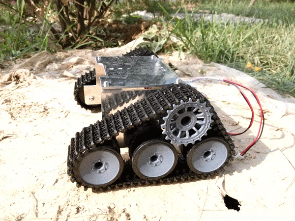 NEW ROT-4 metal robot tank chassis platform DIY kit cawler for arduino
