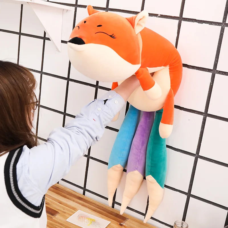 Kawaii Fox Stuffed Animals Plush Toys Plush Pillow Fox Stuffed Animals Soft Toy Doll