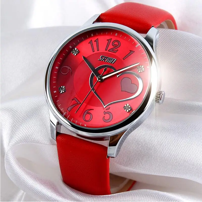 Fashions Women Dress Watches Casual Quartz Watch 30m Waterproof relogio feminino Women\'s Ladies Rhinestone Wristwatches