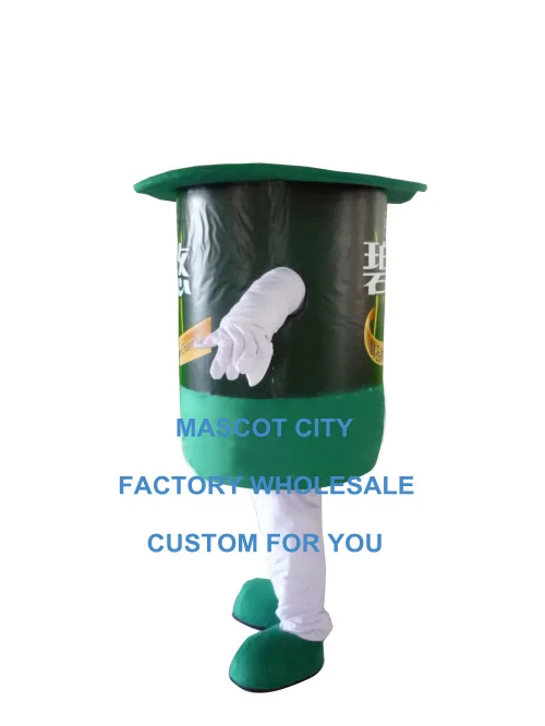 Milk powder cans mascot costume Milk powder packaging custom cartoon character cosplay adult size carnival costume 3506