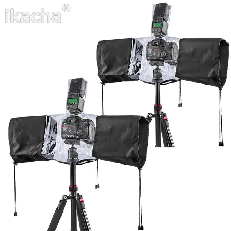Practical Waterproof Rainproof Dust Sand Proof Camera Rain Cover Protector Camcorder Coat Bag for Nikon Canon