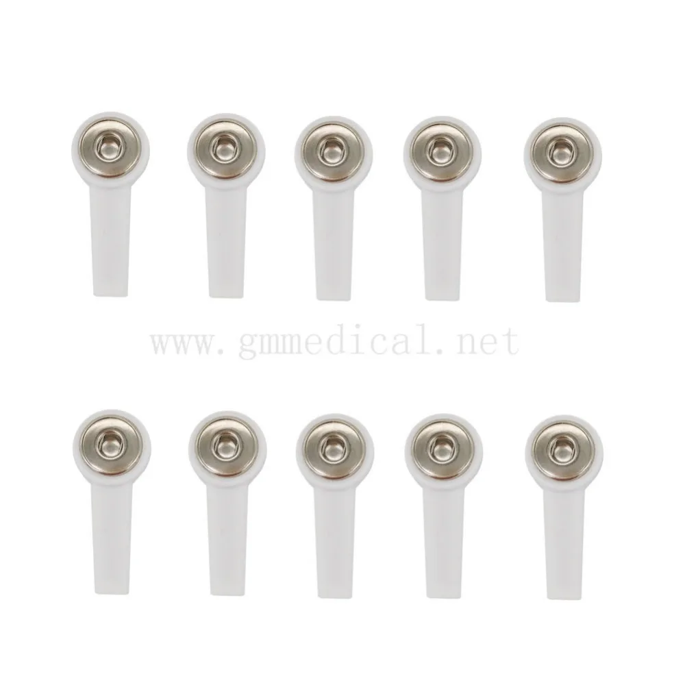 ECG EKG Snap/Grabber  Electrode Adapter,Suitable for ECG cable 3.0 plug to disposable electrode pad,10pcs/set.