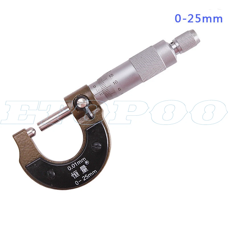 ball head Tube Micrometers 0-25mm/0.01mm Gauge Micrometer For Measuring Thicknes Of Pipes Tubes Vernier Caliper Measuring tool