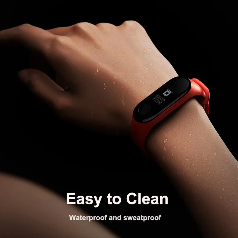 XShum mi fascia 4 cinghia Braccialetto in Silicone Per Xiao mi mi fascia 3 mi band 4/3 cinghia di polso del wristband di Ricambio accessori per Articoli Elettronica smart