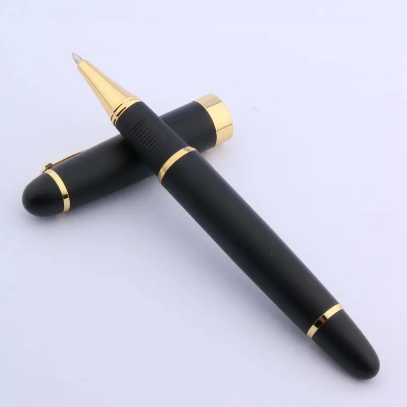 JINHAO 450 matte black Charcoal golden executive stationery Rollerball pen