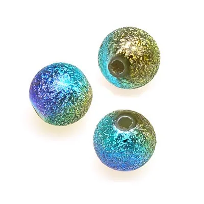 High quality shimmering Beads,round rainbow wrinkle Beads,Wrinkle Beads for jewelry supplies,wrinkle round shape