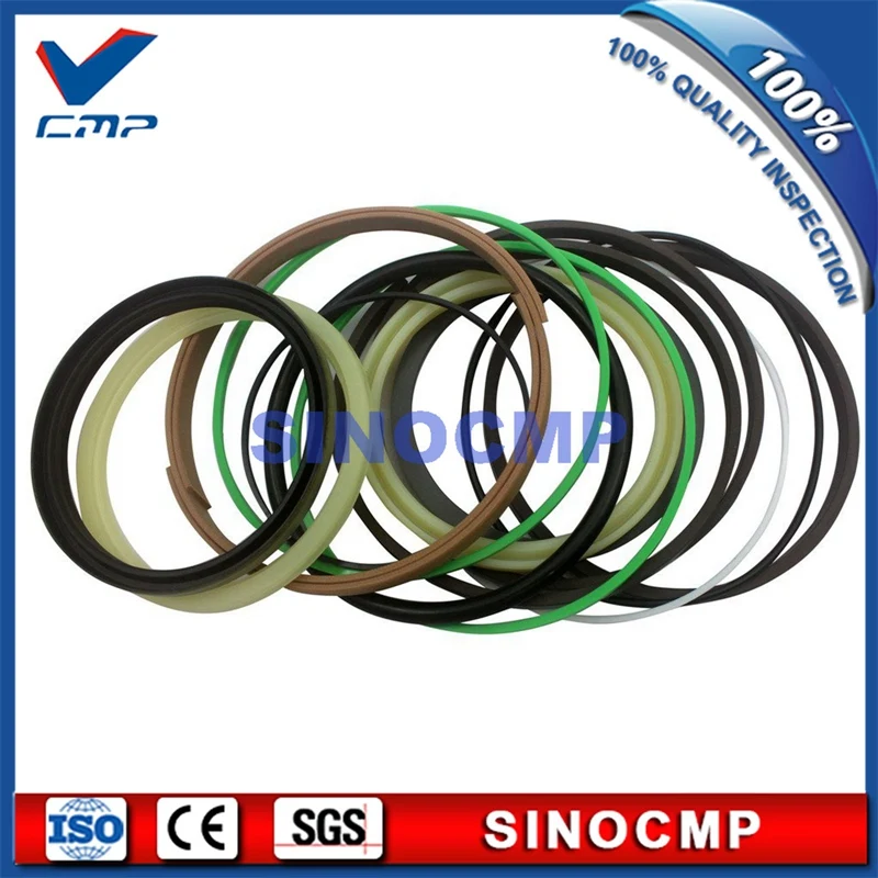 SK350-8 arm cylinder service seal kit, repair seals for Kobelco Excavator oil seal  , 3 month warranty