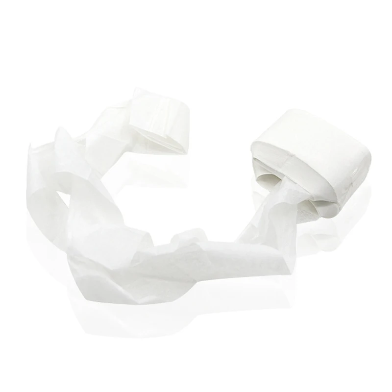 12Pcs/Pack Mouth Paper Mouth Coil Vomit Paper Magic Tricks - White Color - 8 Meters/Pc Magic Tricks Accessories Stage Party