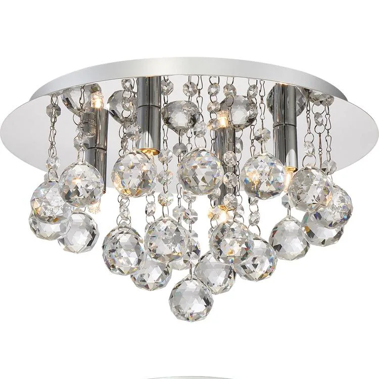 

Round export living room lamp crystal lamp led ceiling lamp modern atmosphere luxury bedroom lamp wholesale