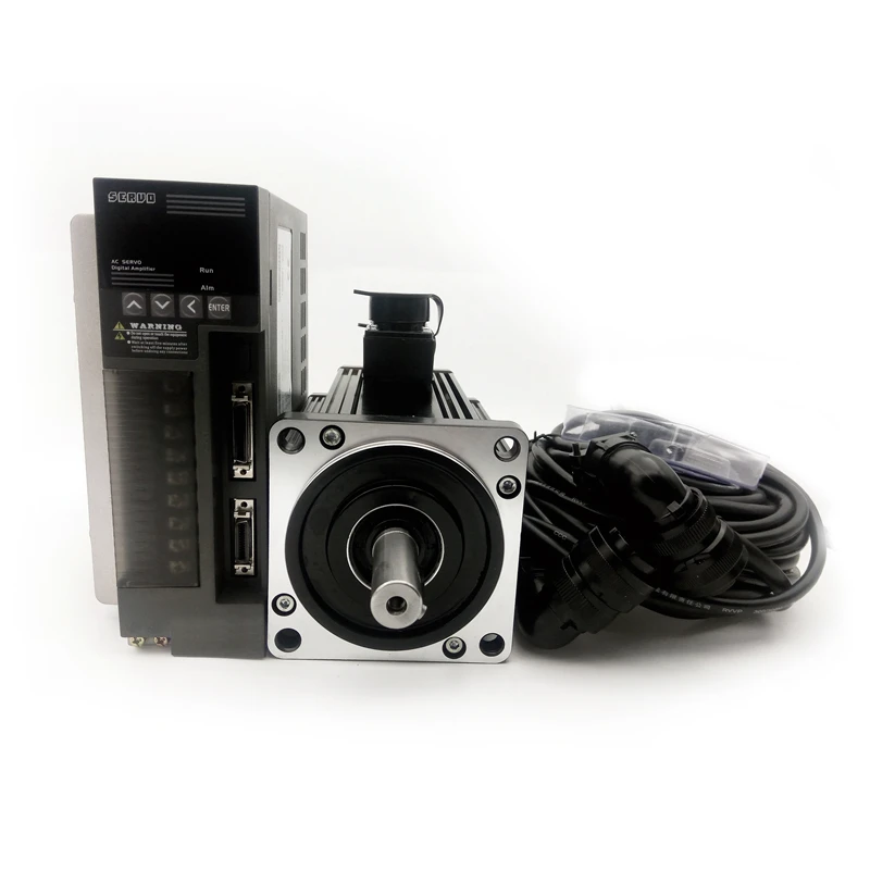 110ST-M02030 0.6KW AC servo motor 3000RPM 2Nm and matched servo driver JB-1000C30L with 5m cable