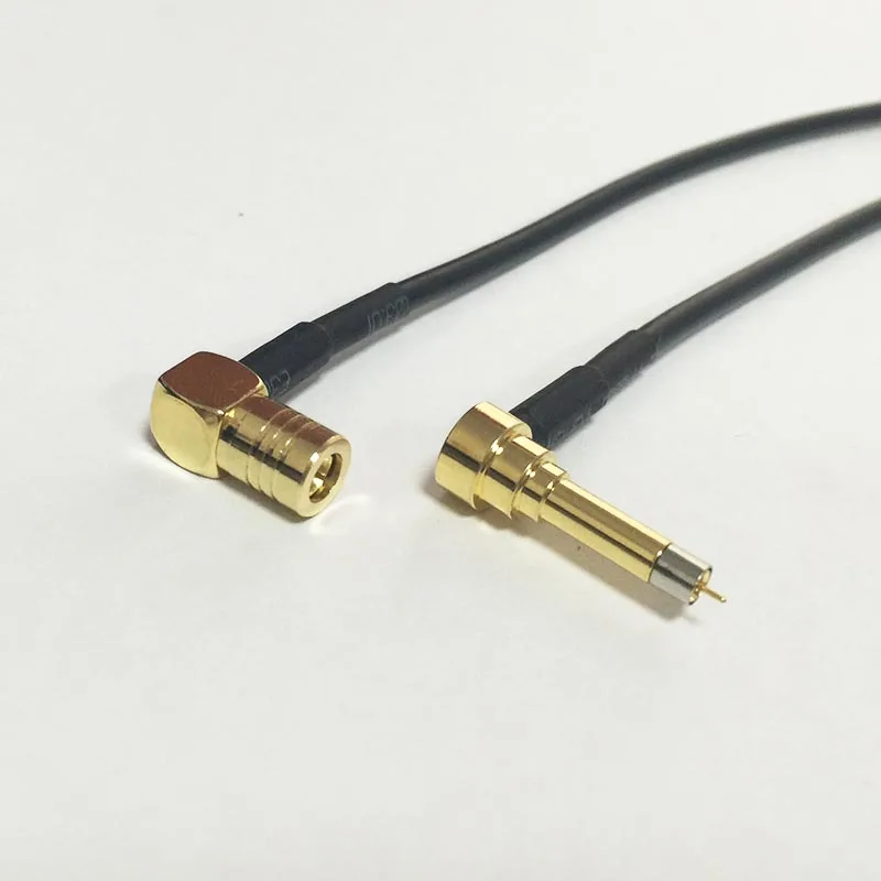 Nuevo Cable inalámbrico para modem SMB Jack hembra Interruptor de ángulo recto MS156 conector de ángulo recto RG174 Cable 20CM 8 "mayorista envío rápido