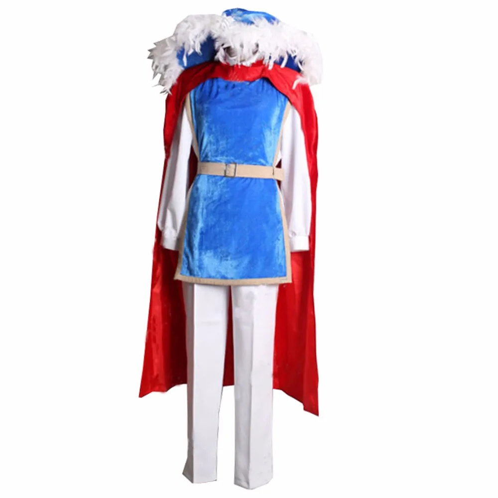 

New High Quality Charming Cosplay Costume Men Outfit Cloak Full Set Any Size