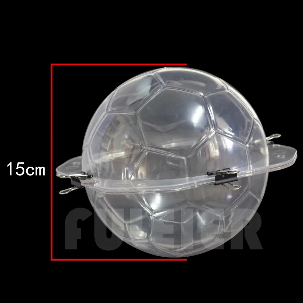 New design 3D football candy chocolate mold, kitchen polycarbonate chocolate mould pastry baking Molds for confectionery