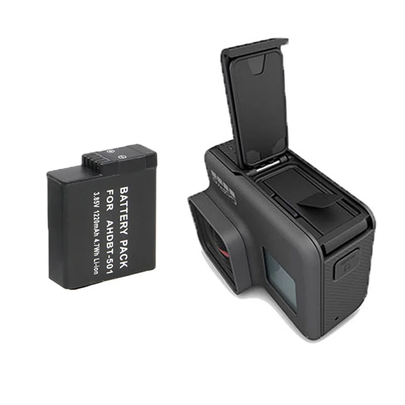 For GoPro Battery hero 8 7 6 5 Rechargeable Battey+Dual Charger Multi-Purpose Charger For GoPro 8 7  Battery Camera Accessoress