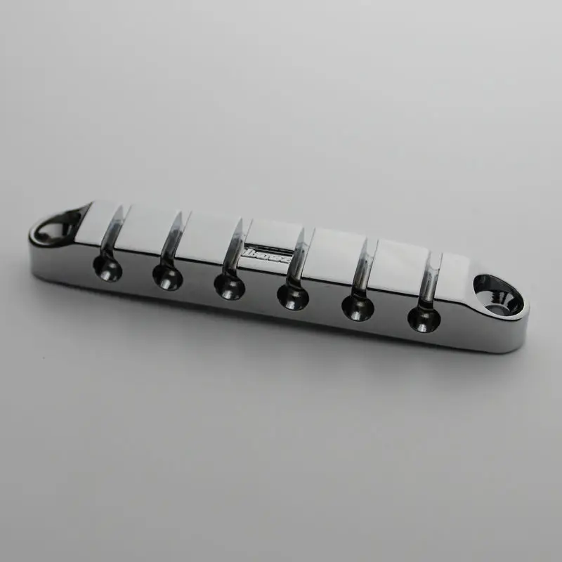 New 6 String IBAZ Guitar Bridge Chrome