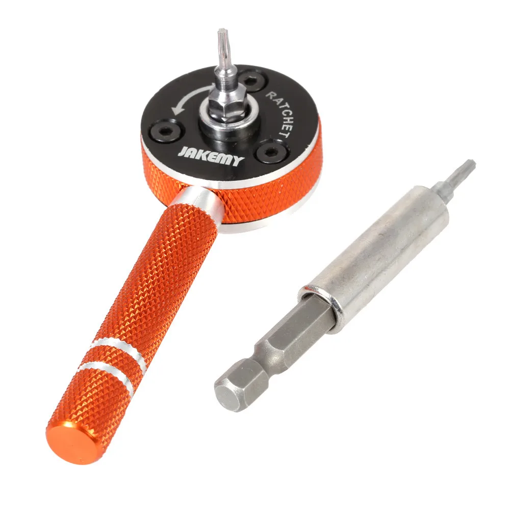 JAKEMY Multifunctionele Ratel Schroevendraaier Set Momentsleutel Set Flexibele Schroevendraaier Bit Handgereedschap Set Voor Telefoon Pad Computer
